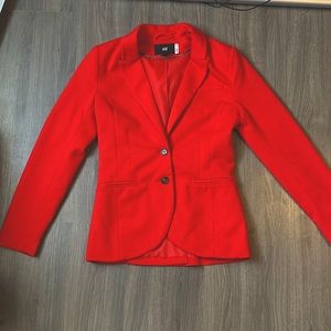 Red blazer